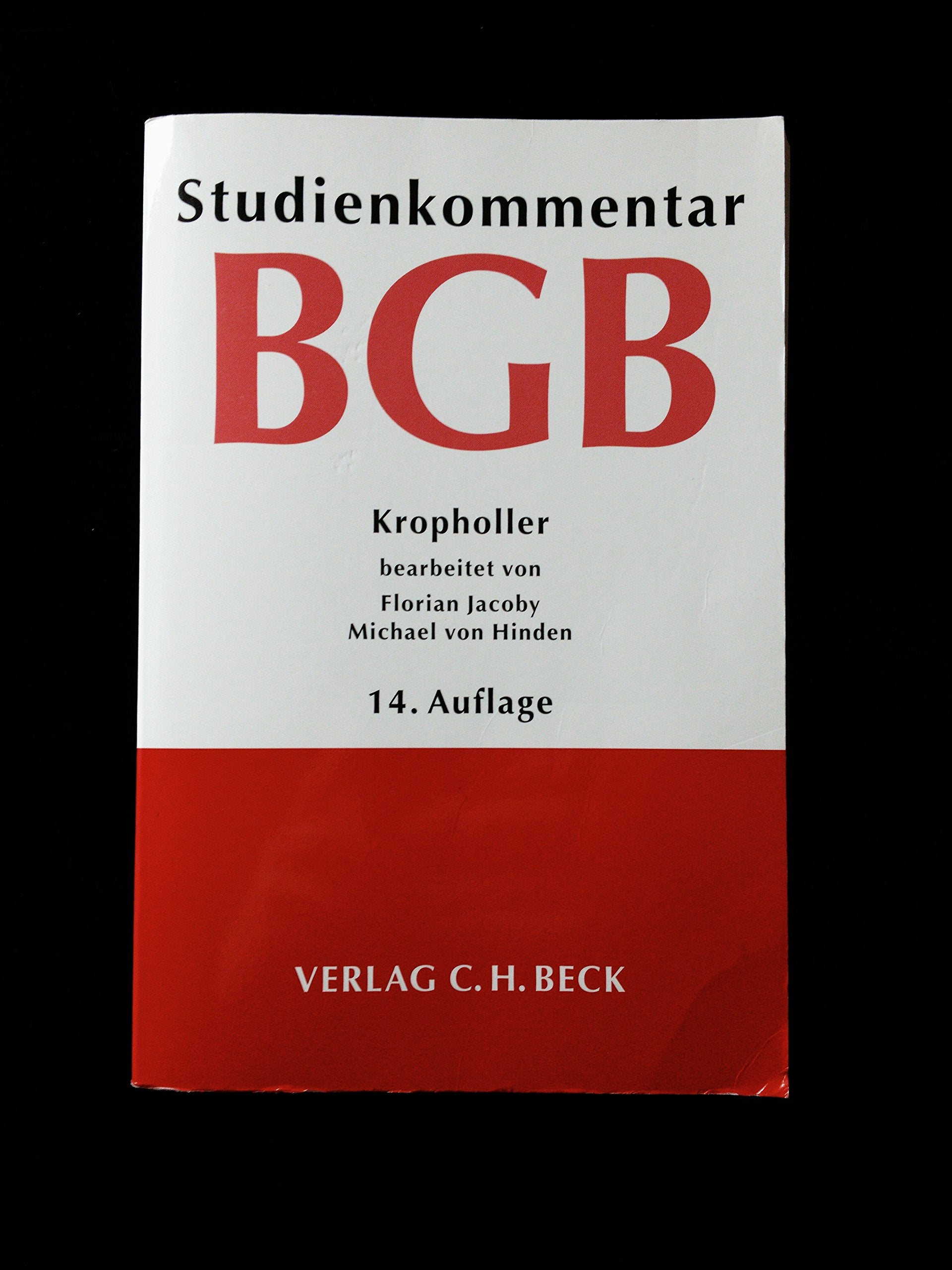 Product Image: Bürgerliches Gesetzbuch: Studienkommentar