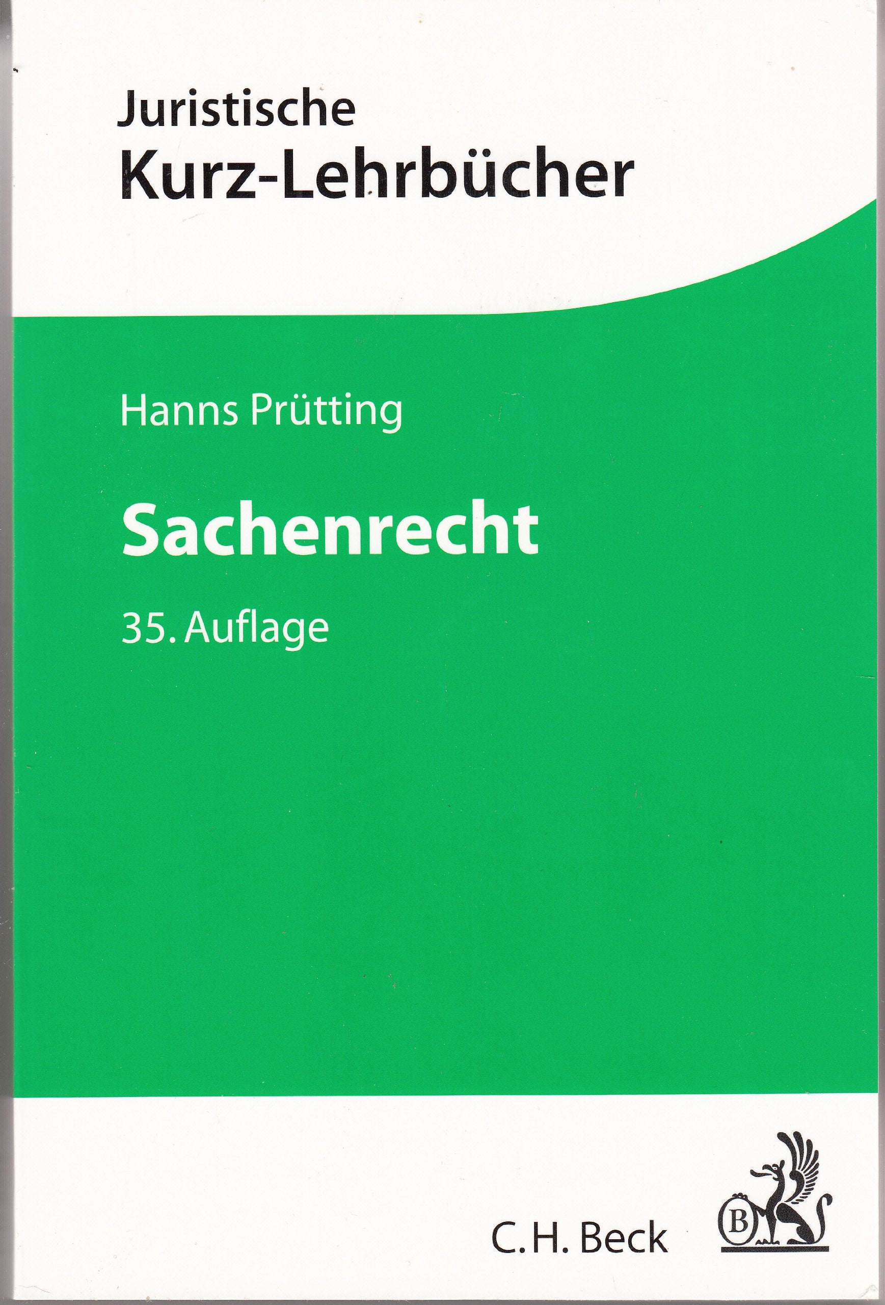 Sachenrecht Law Books