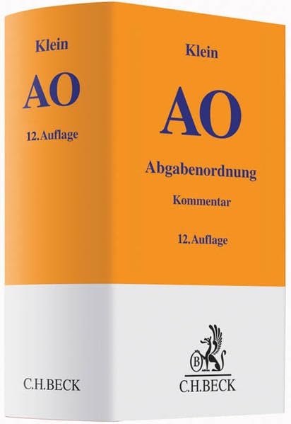 Abgabenordnung: einschließlich Steuerstrafrecht (Gelbe Erläuterungsbücher) Law