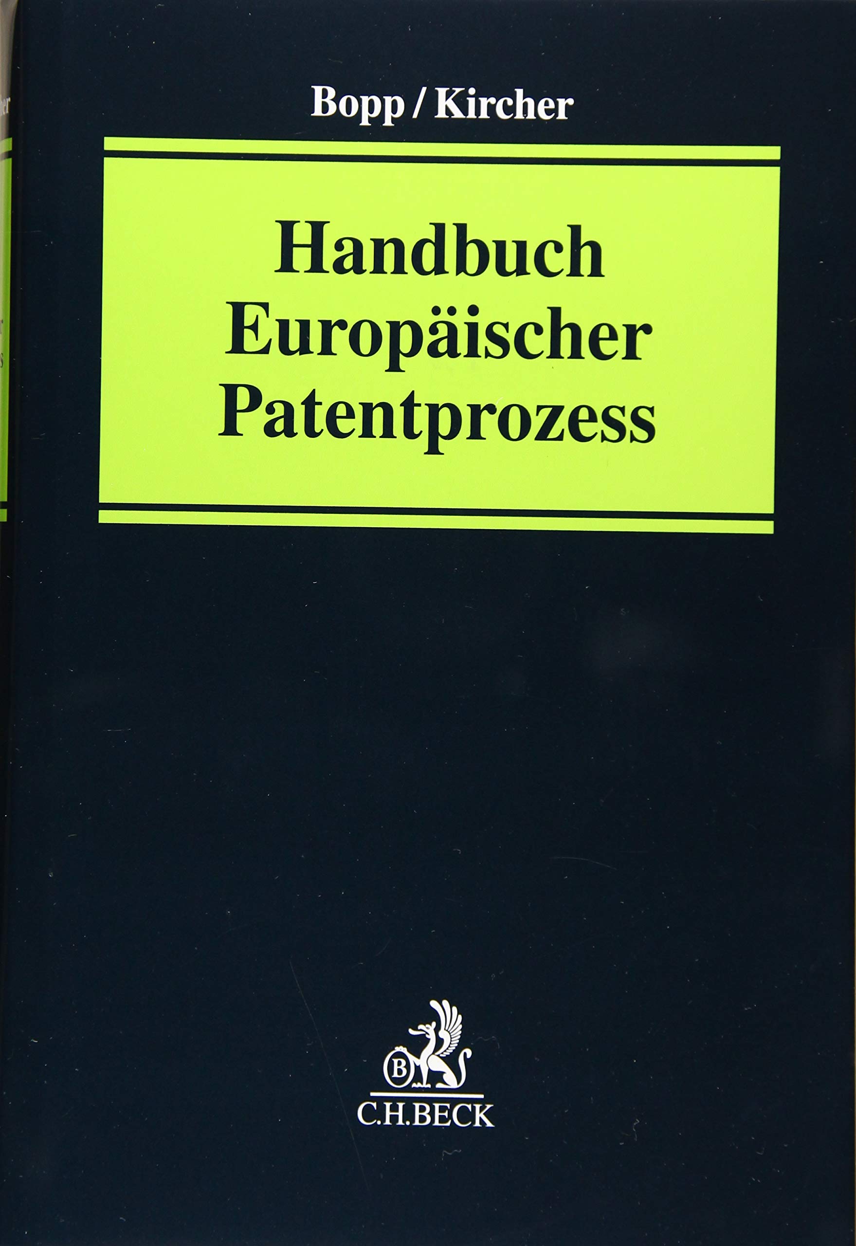 Product Image: Handbuch Europäischer Patentprozess