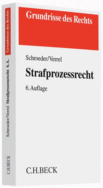 Grundrisse des Rechts: Strafprozessrecht Law