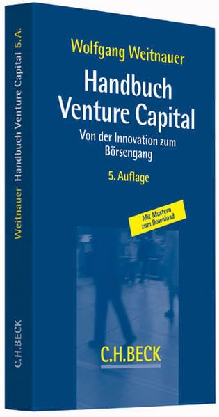 Handbuch Venture Capital: Von der Innovation zum Börsengang Law