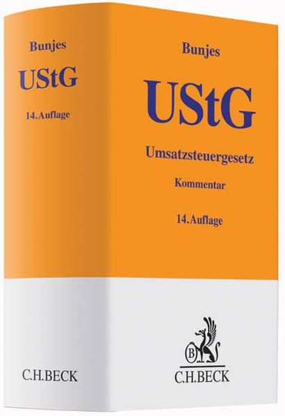 Umsatzsteuergesetz (Gelbe Erläuterungsbücher) Law