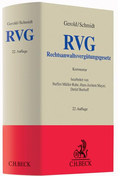Rechtsanwaltsvergütungsgesetz Law