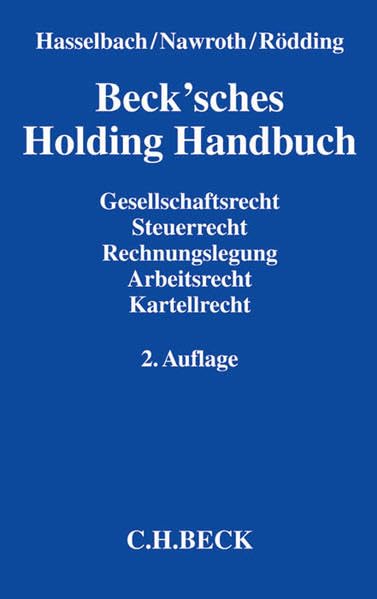 Beck'sches Holding Handbuch Law Books