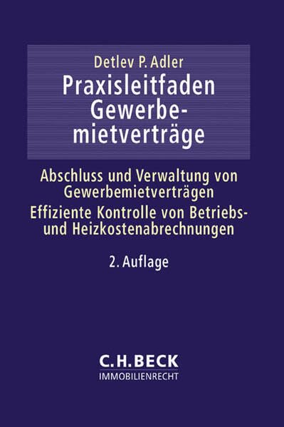 Praxisleitfaden Gewerbemietverträge Law