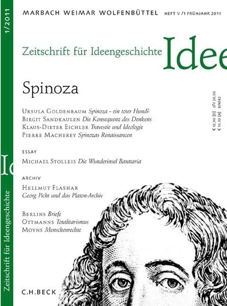 Zeitschrift für Ideengeschichte Heft V/1 Frühjahr 2011: Spinoza Books