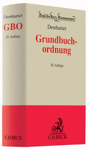 Grundbuchordnung Law