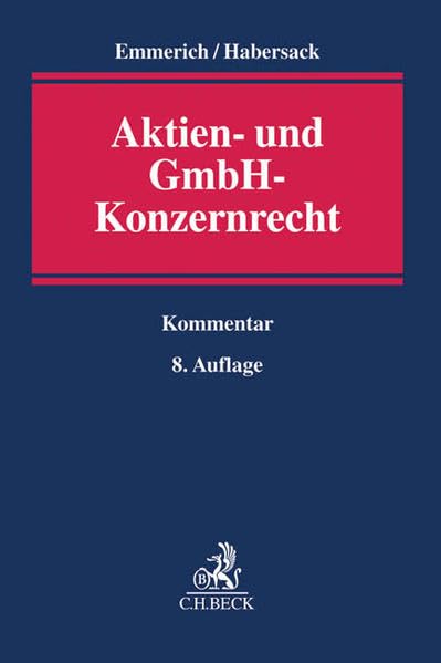 Aktien- und GmbH-Konzernrecht Law
