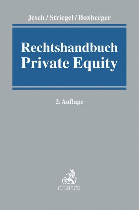 Rechtshandbuch Private Equity Law Books