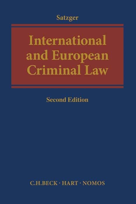 International and European Criminal Law (Beck international) Law