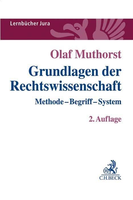 Grundlagen der Rechtswissenschaft Law