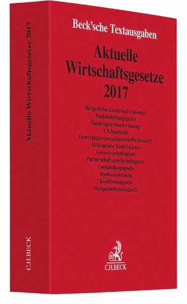 Aktuelle Wirtschaftsgesetze 2017 Law