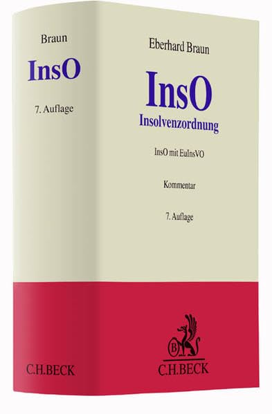 Insolvenzordnung (InsO): InsO mit EuInsVO (Neufassung) Law