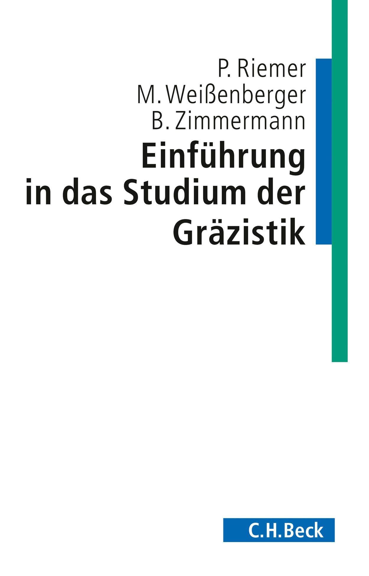 Product Image: Einführung in das Studium der Gräzistik