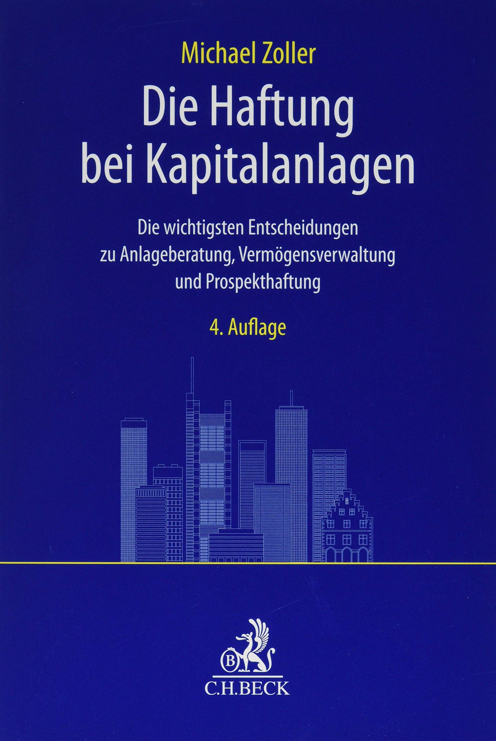 Die Haftung bei Kapitalanlagen Law