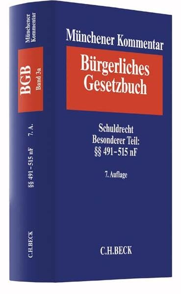 Münchener Kommentar zum Bürgerlichen Gesetzbuch  Bd. 3a Schuldrecht - Besonderer Teil book