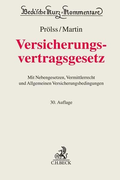 Product Image: Versicherungsvertragsgesetz