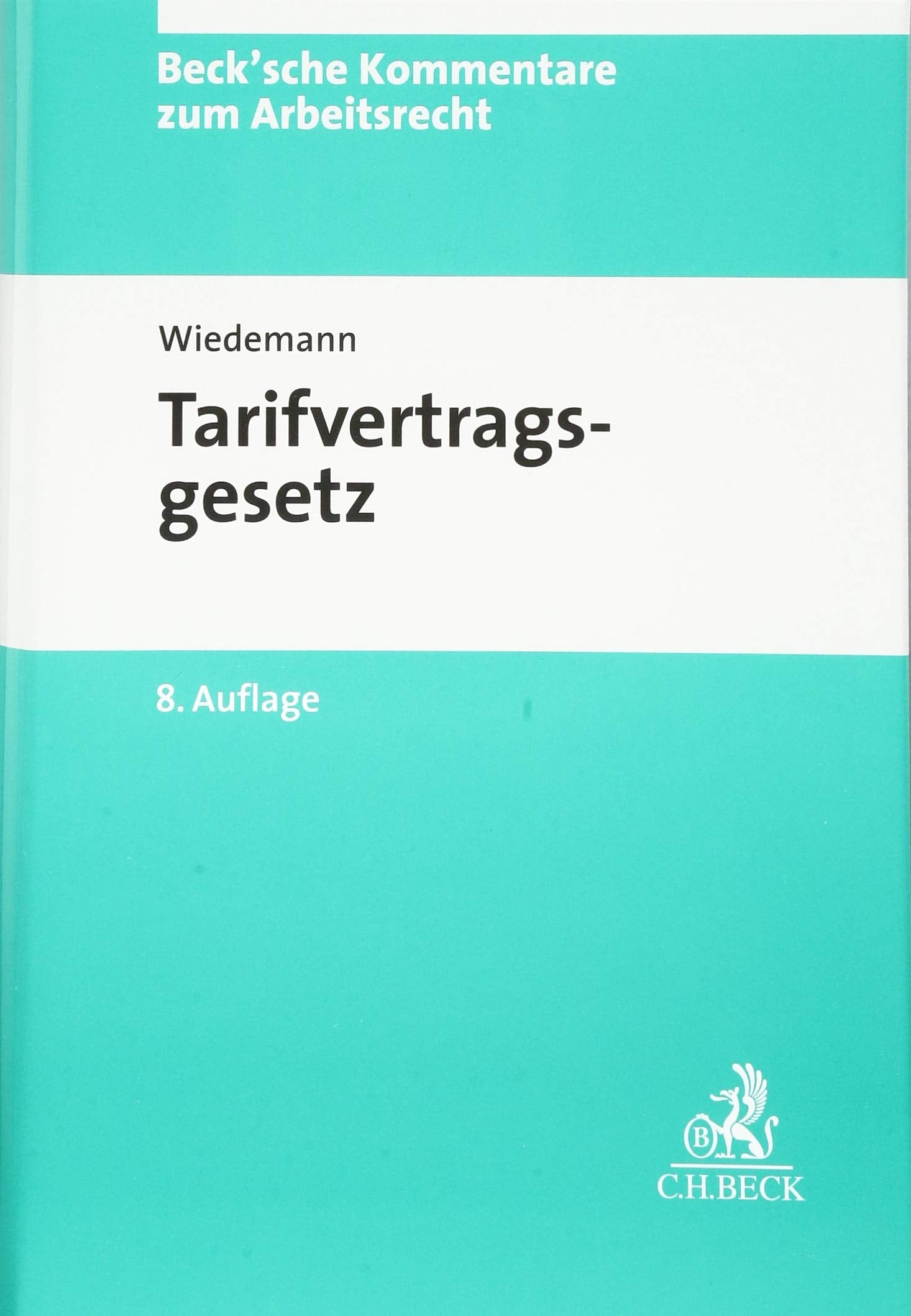 Tarifvertragsgesetz Law Books