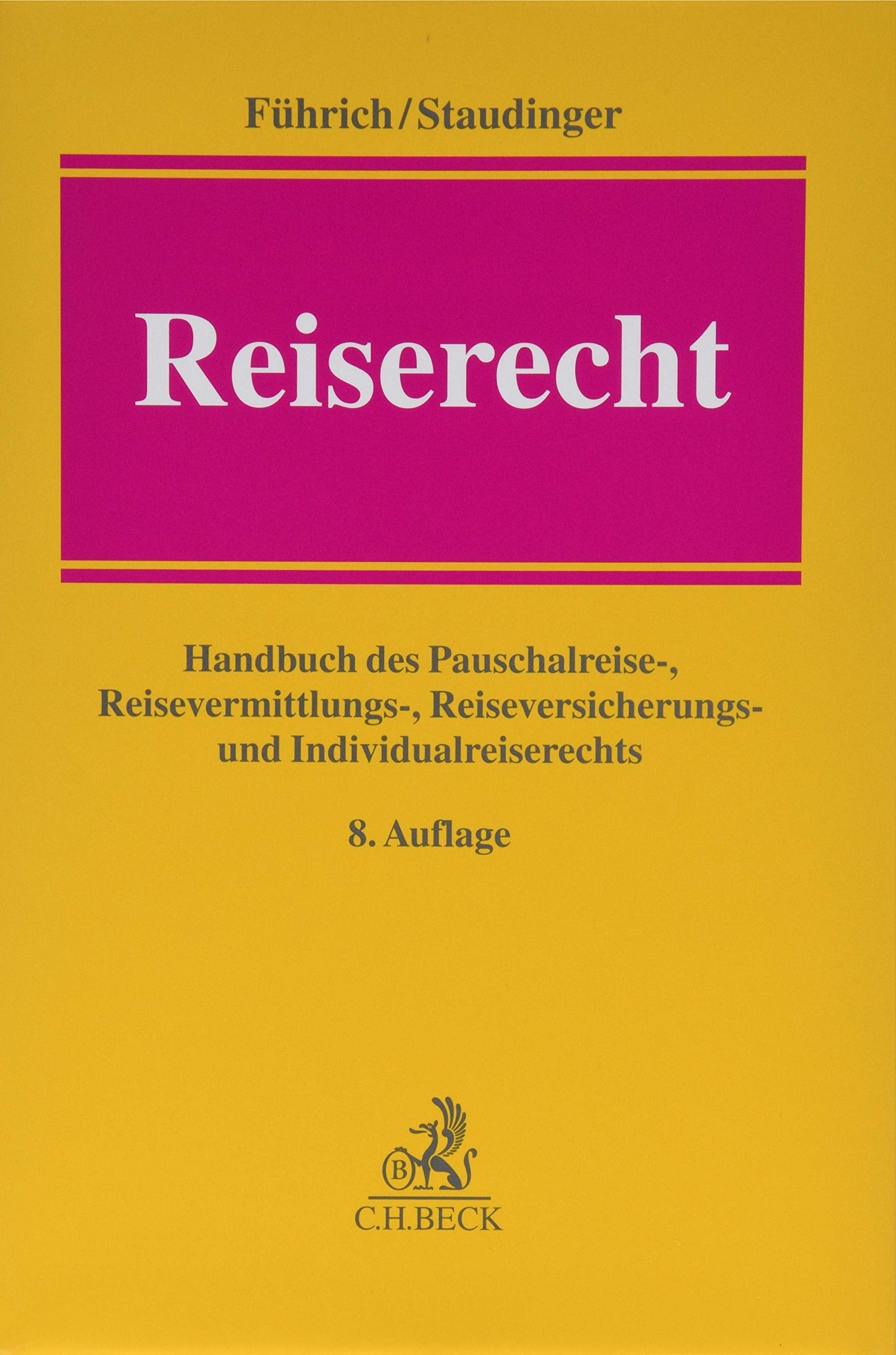 Reiserecht Law Books