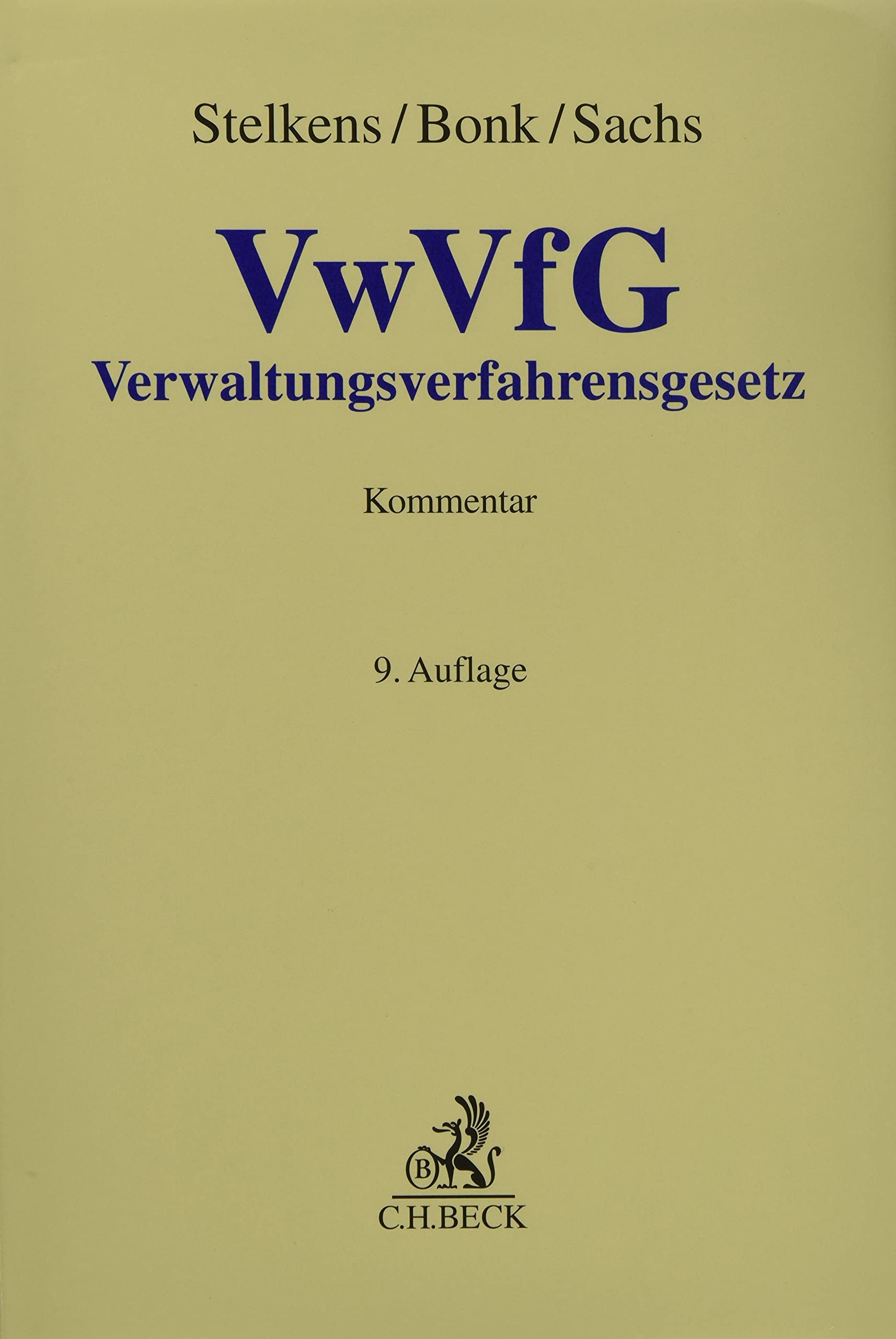 Verwaltungsverfahrensgesetz (Grauer Kommentar) Law