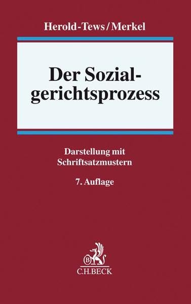 Der Sozialgerichtsprozess Law Books