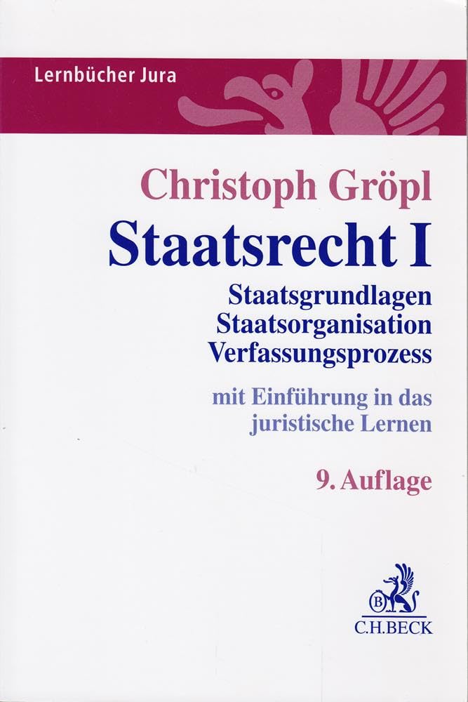 Staatsrecht I Law Books