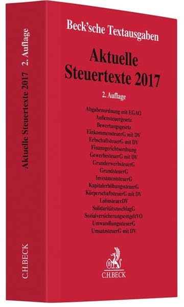 Aktuelle Steuertexte 2017 Law