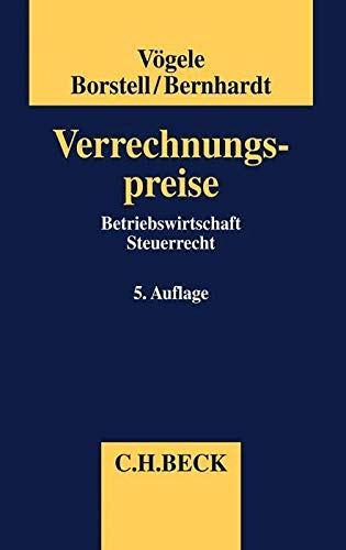 Verrechnungspreise: Betriebswirtschaft, Steuerrecht Law