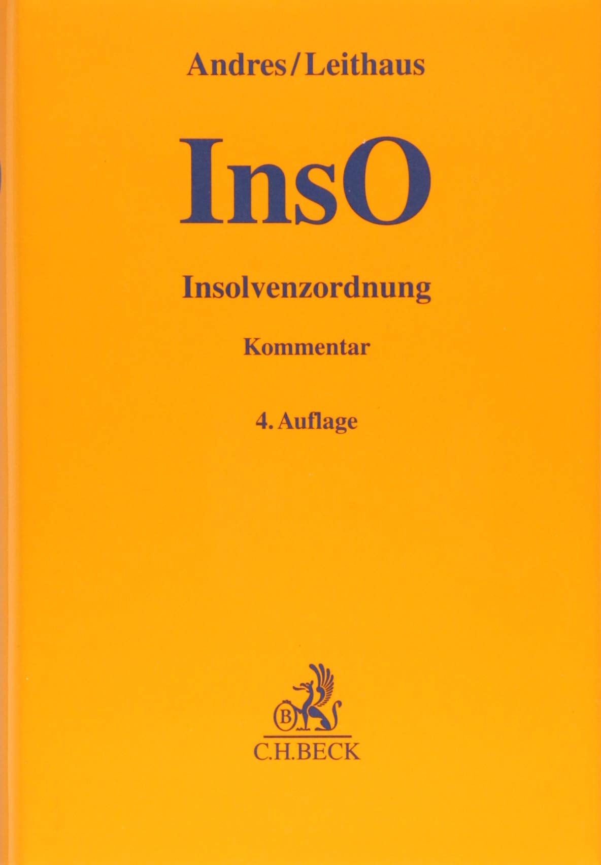 Insolvenzordnung (InsO) Law