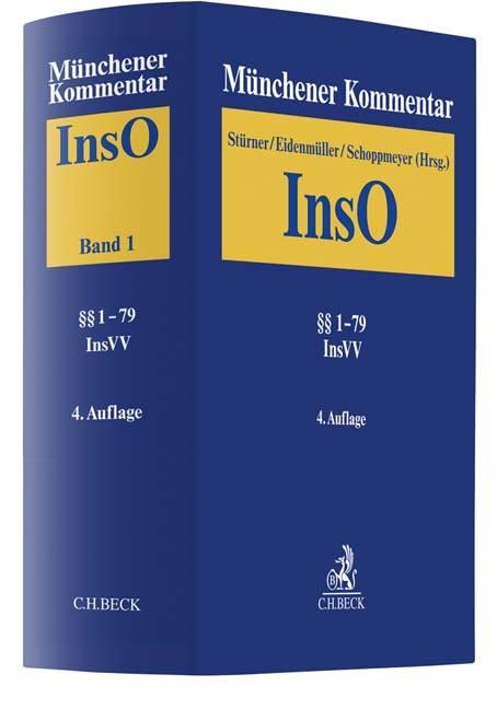 Münchener Kommentar zur Insolvenzordnung  Bd. 1: §§ 1-79, Insolvenzrechtliche Vergütungsverordnung (InsVV) book