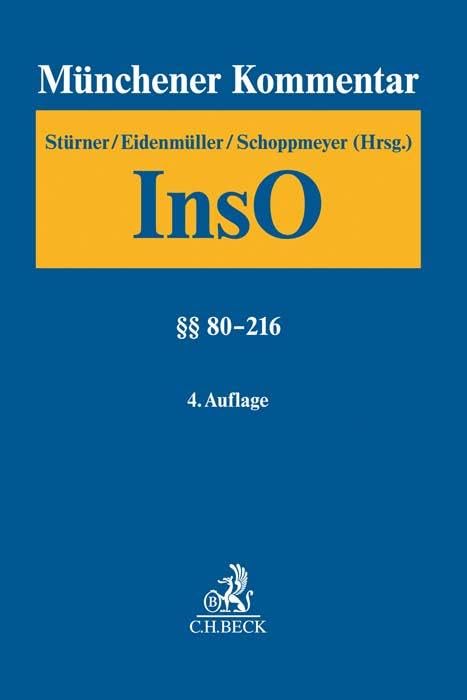 Münchener Kommentar zur Insolvenzordnung Bd. 2: §§ 80-216 Law