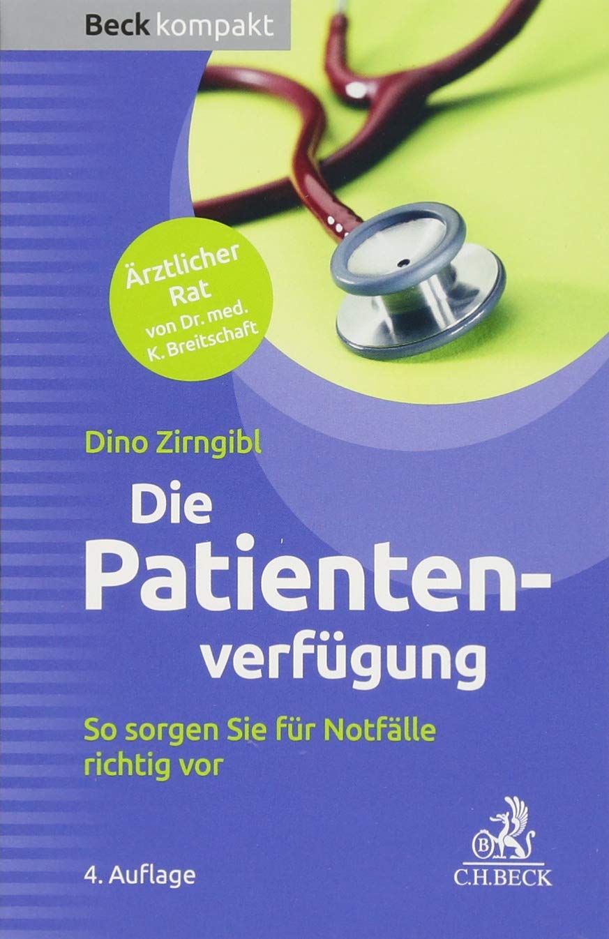 Die Patientenverfügung Law
