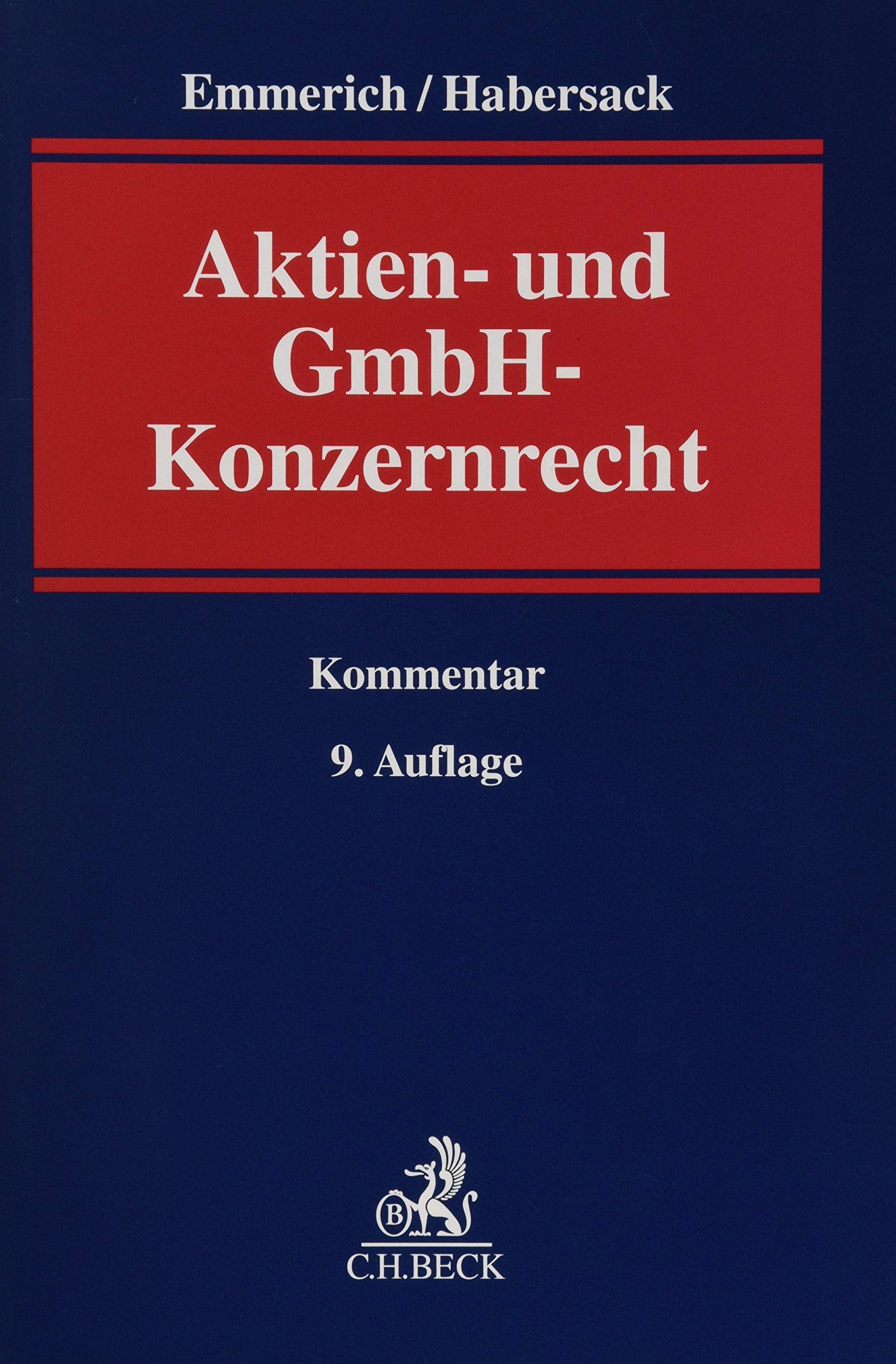 Aktien- und GmbH-Konzernrecht Law