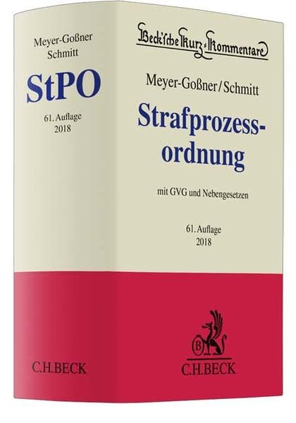Strafprozessordnung Law