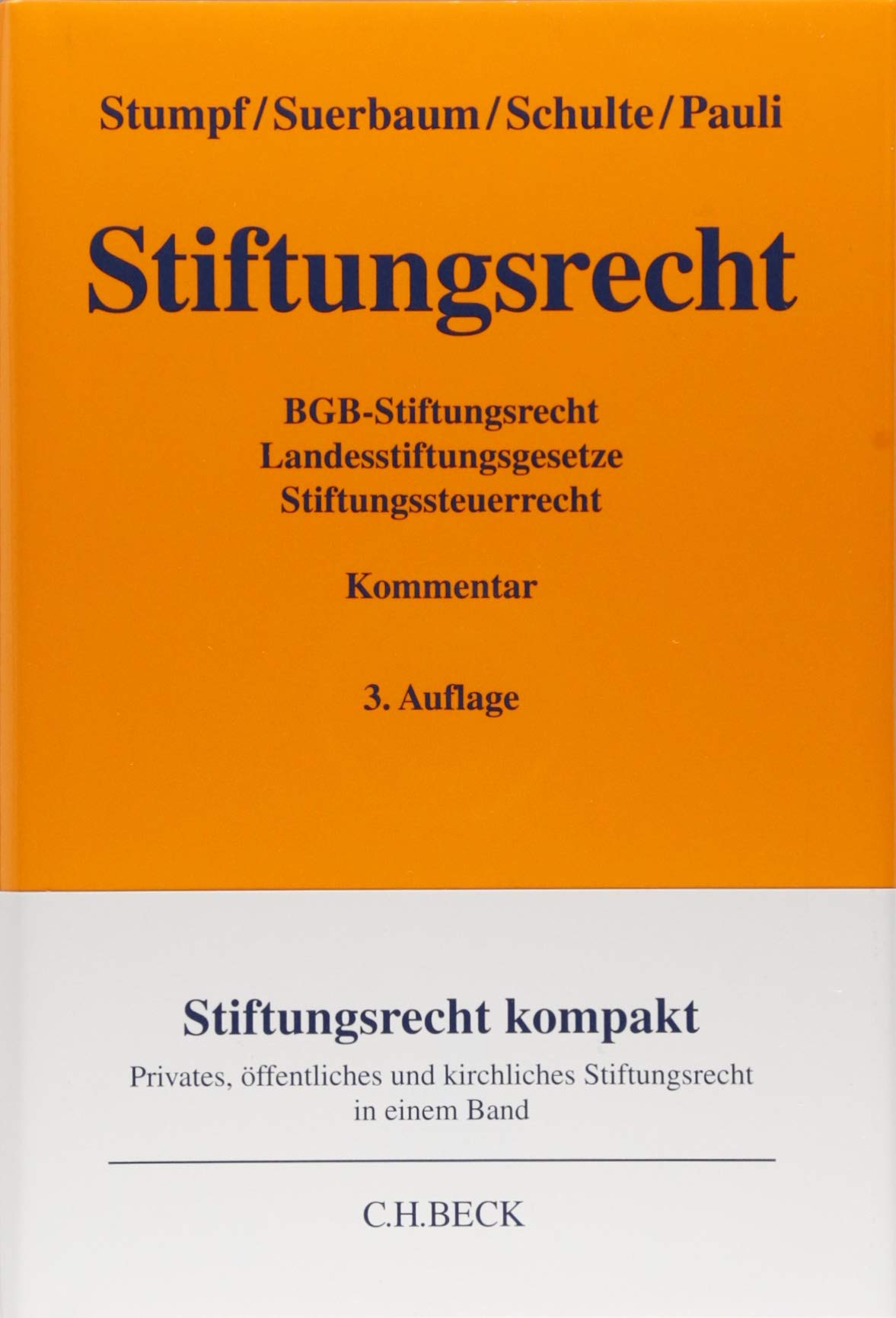 Stiftungsrecht Law Books