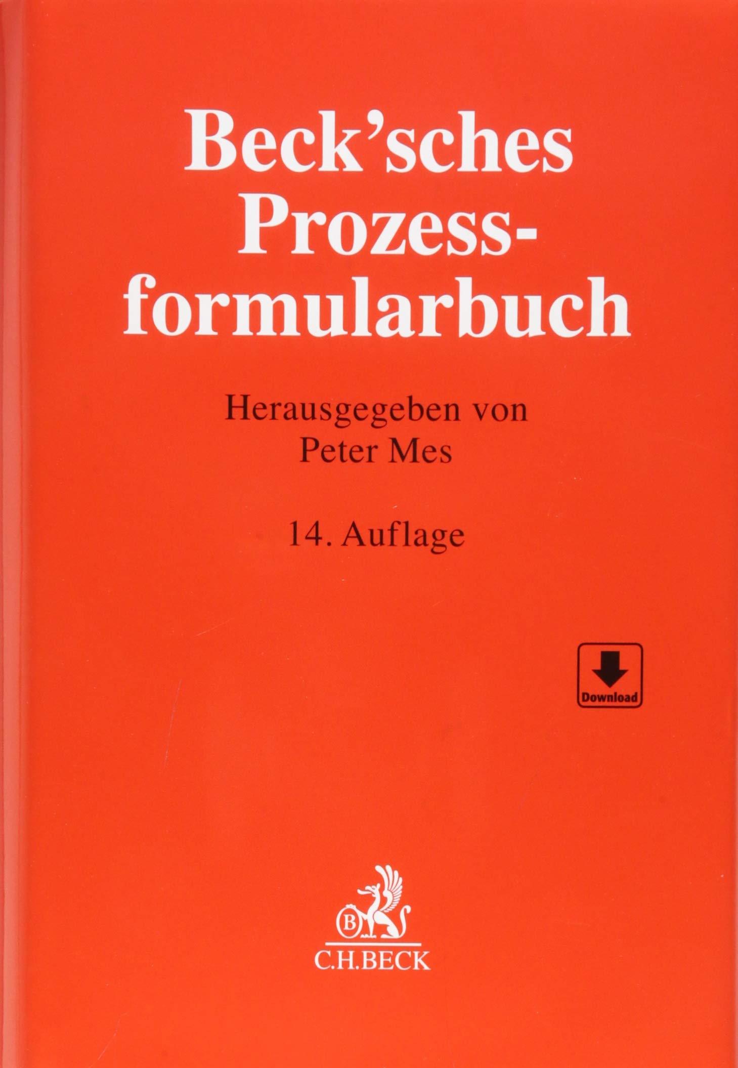 Product Image: Beck'sches Prozessformularbuch