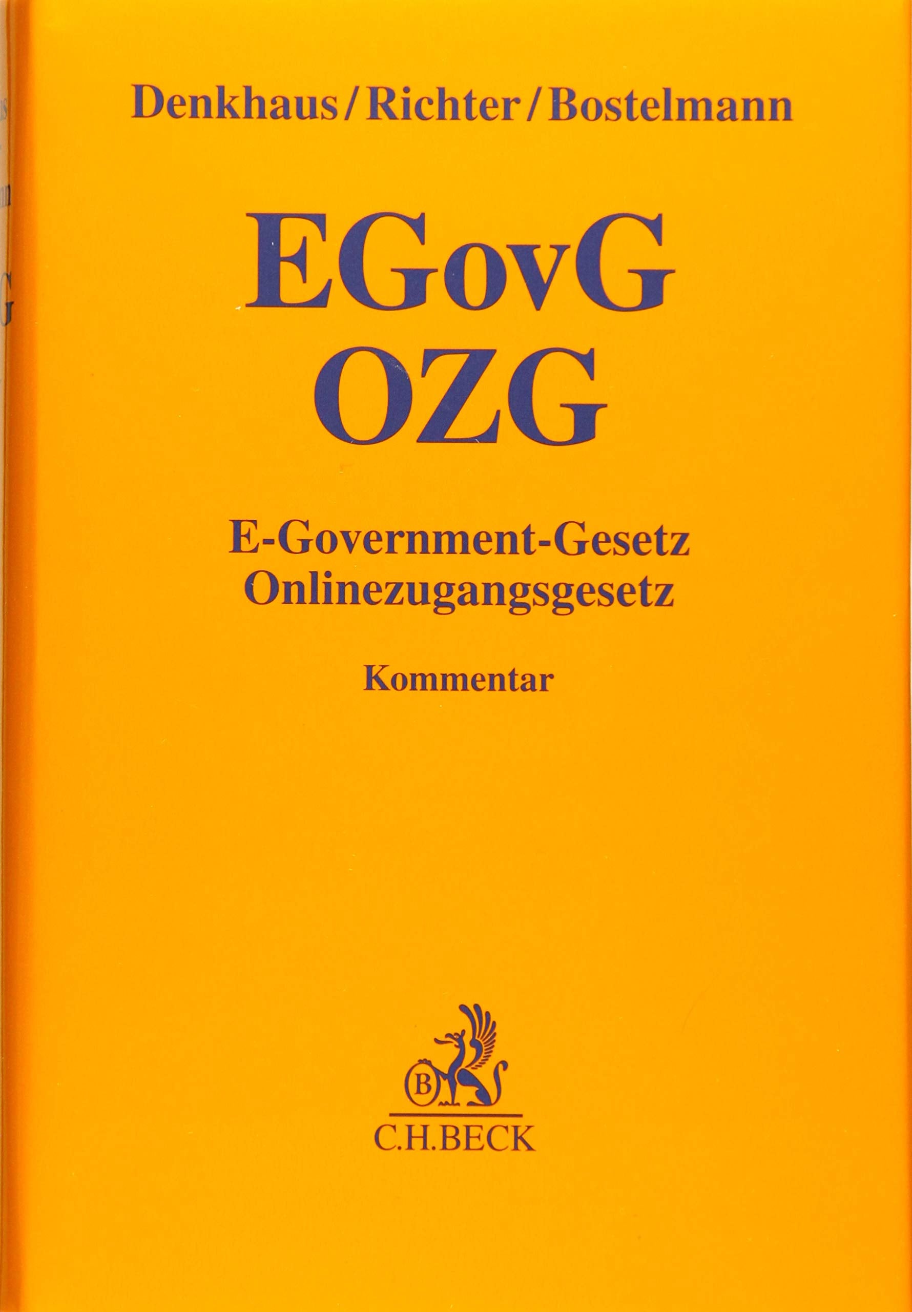 E-Government-Gesetz / Onlinezugangsgesetz. EGovG / OZG Law