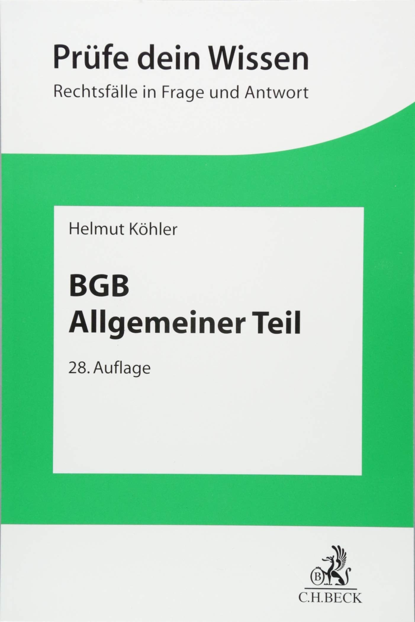 Product Image: BGB Allgemeiner Teil