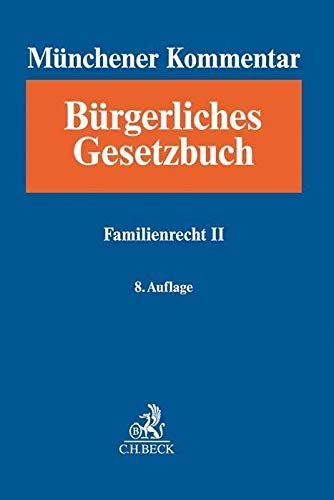 Münchener Kommentar zum Bürgerlichen Gesetzbuch  Bd. 10: Familienrecht II §§ 1589-1921, SGB VIII Law