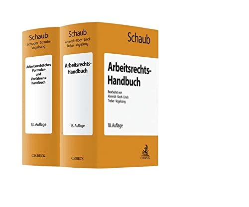 Arbeitsrechts-Handbuch und Arbeitsrechtliches Formular- und Verfahrenshandbuch Law