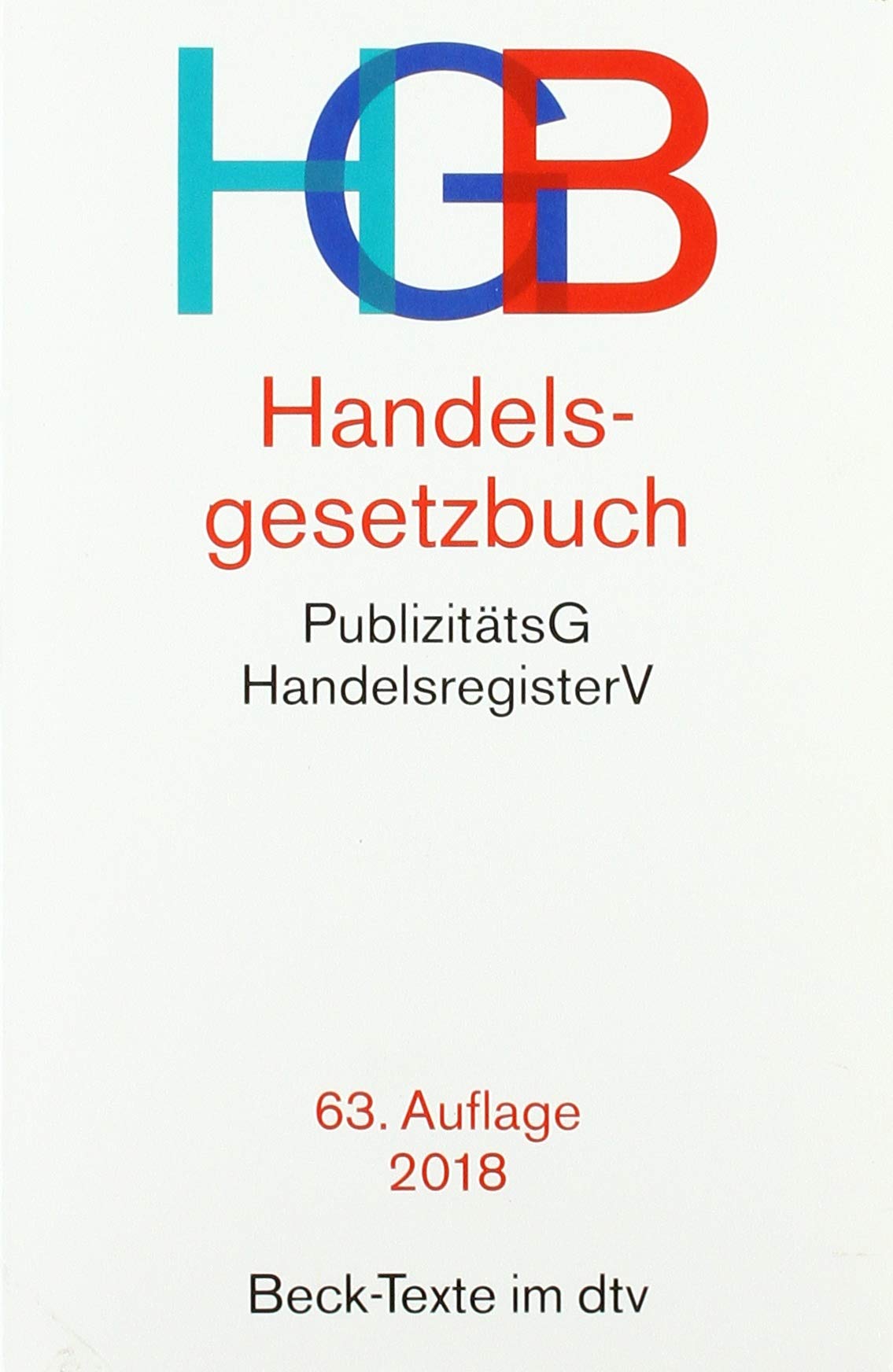 Handelsgesetzbuch - HGB Law
