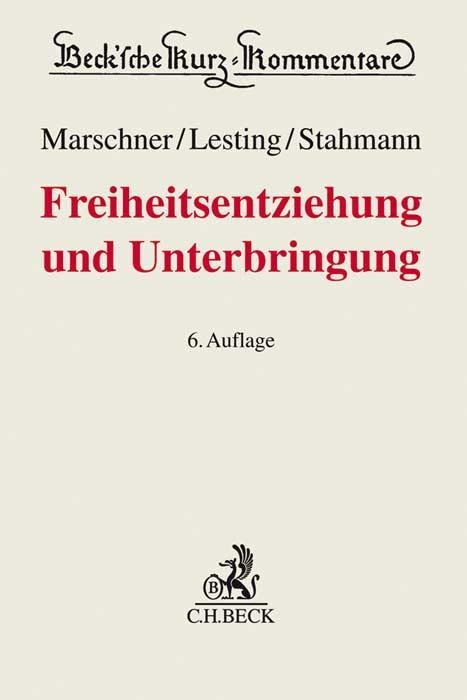 Freiheitsentziehung und Unterbringung book