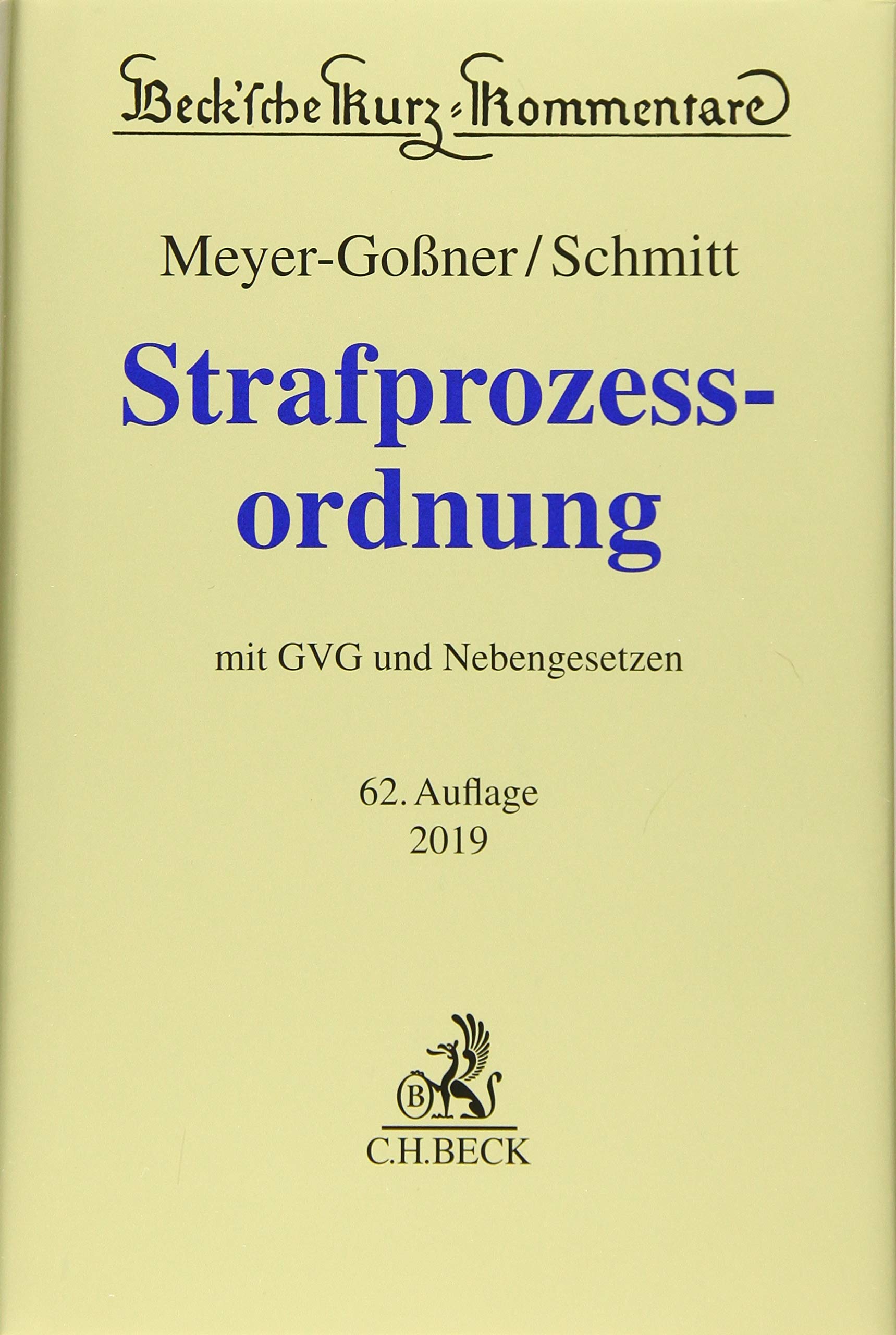 Strafprozessordnung Law