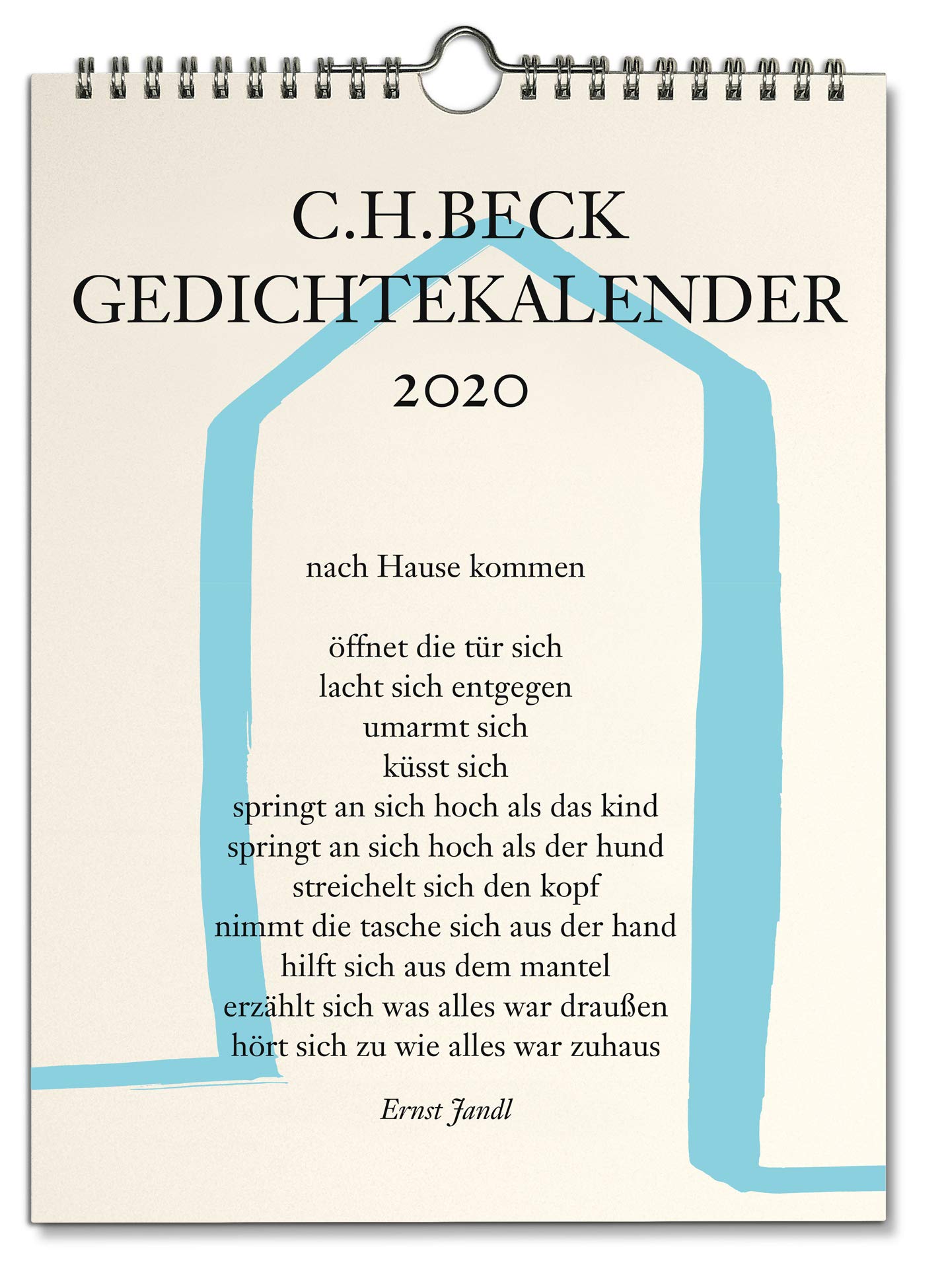 C.H. Beck Gedichtekalender: Kleiner Bruder 2020 (36. Jahrgang) Poetry