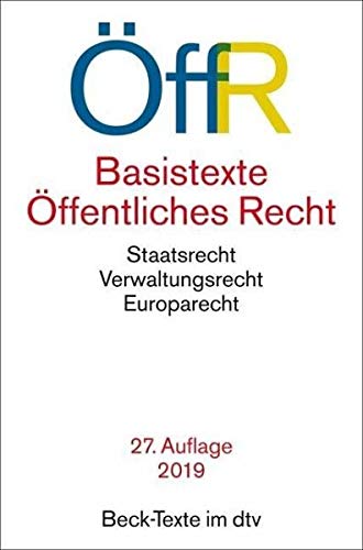 Basistexte Öffentliches Recht Law
