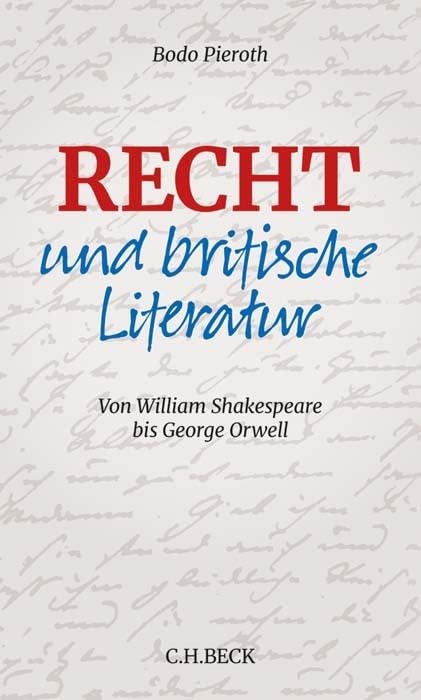 Recht und britische Literatur Law