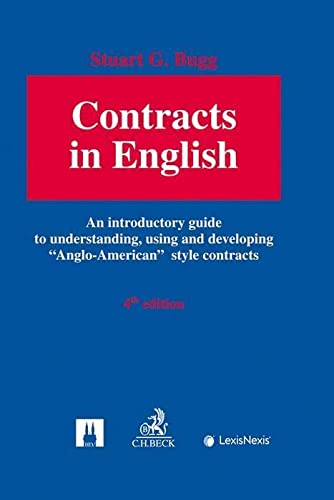 Product Image: Contracts in English: An introductory guide to understanding, using and developing 'Anglo-American' style contracts