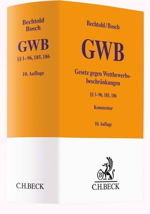 Gesetz gegen Wettbewerbsbeschränkungen (§§ 1-96, 185, 186) Law