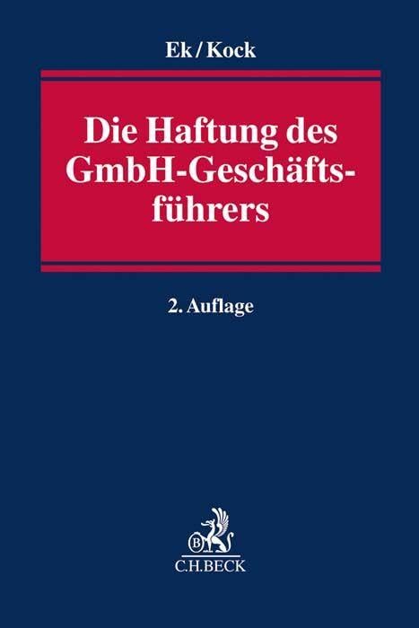 Die Haftung des GmbH-Geschäftsführers Law